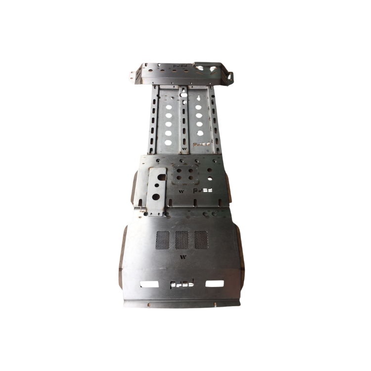 New Rear Black Chassis Guards for Everest 2015-2021 with One Year