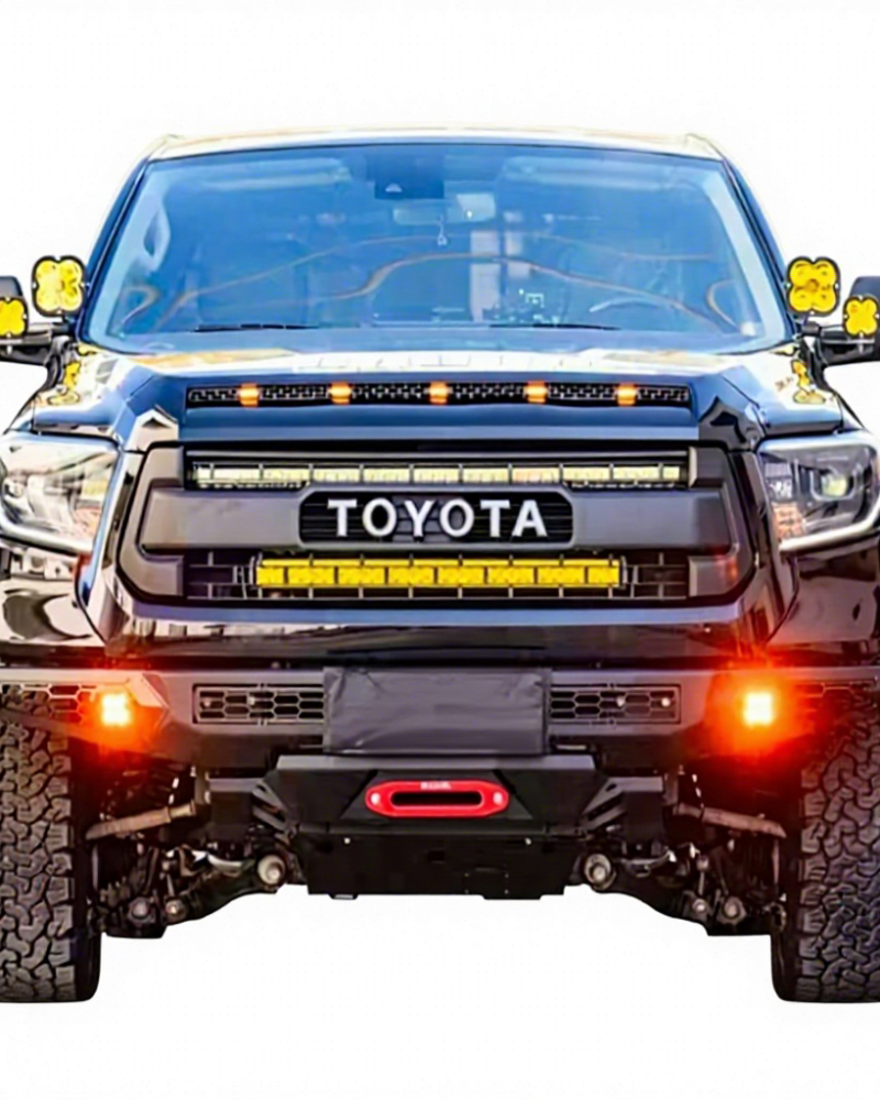 New for 2014-2021 Invisible Bomber Front Bumper 8mm Skid Plate Off-Road Protective
