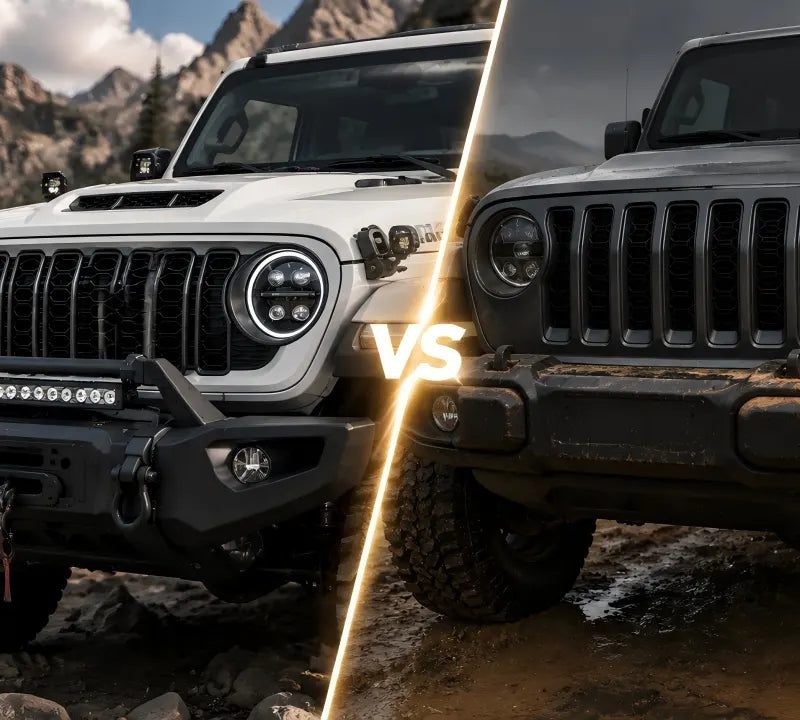 OMU Genesis vs Steel Bumper for Jeep JL & Gladiator JT