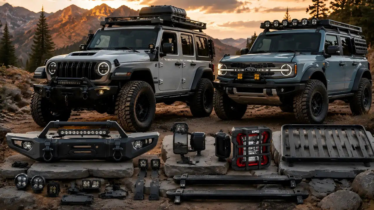 OMU Series Accessories Guide for Jeep & Ford Bronco | Maiker Auto