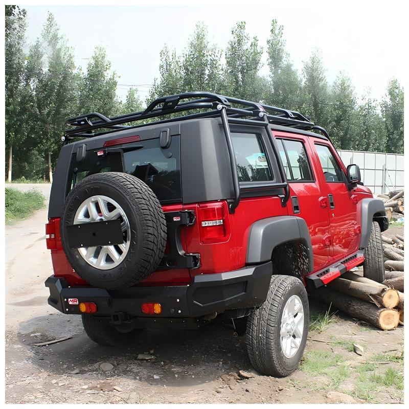 Off Road Modified Rear Bumper for BAIC BJ40L Plus 4X4 Competitive Rear Bumper Guard Aftermarket Mod Parts