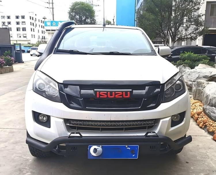 Offroad Manganese Steel Front Bumper, Anti-Collision Single Bar Bumper for MUX, Ruimai, Lingtuo