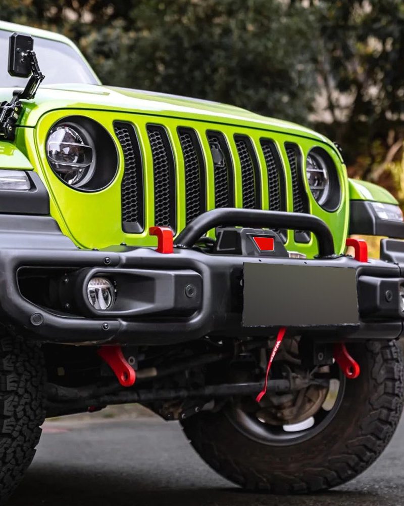 Maiker 10th Anniversary Front bumper With Corner For Jeep wrangler JL JT