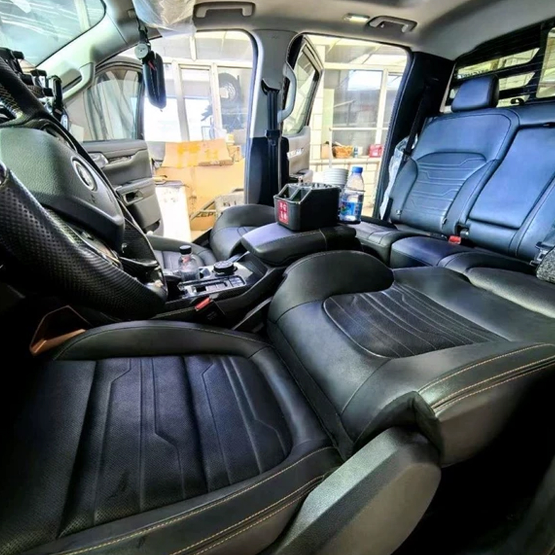 Seat Flattening Parts for Ranger, Expand Interior Flat Space, Create Rest Area, Sturdy Structure for Daily Off-road Use.