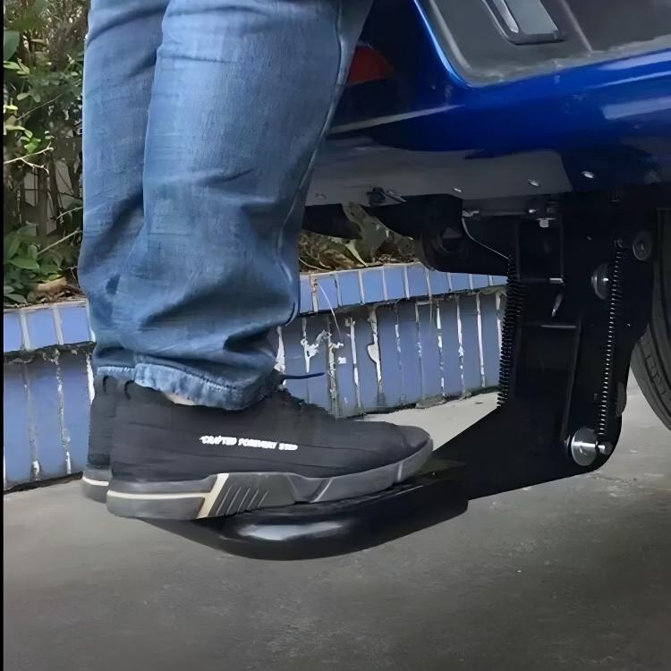 Shark 6 Rear Step, Pickup Running Board & Tailgate Step, Manganese Steel