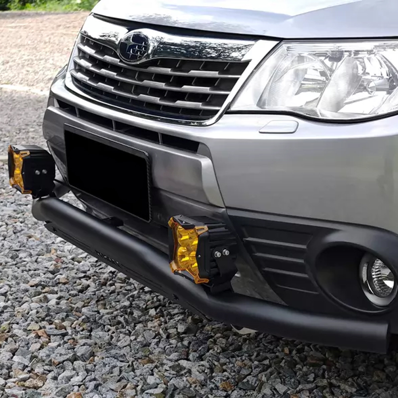 Special Side Bumper for 3rd Gen Forester Black New Lightweight Stainless Steel with OEM Craftsmanship