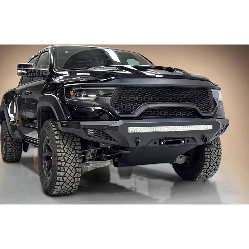 T-Rex Off-Road Front & Rear Protective Bumper, Anti-Collision Racing, Spotlight & Winch Supported, Racing-Grade