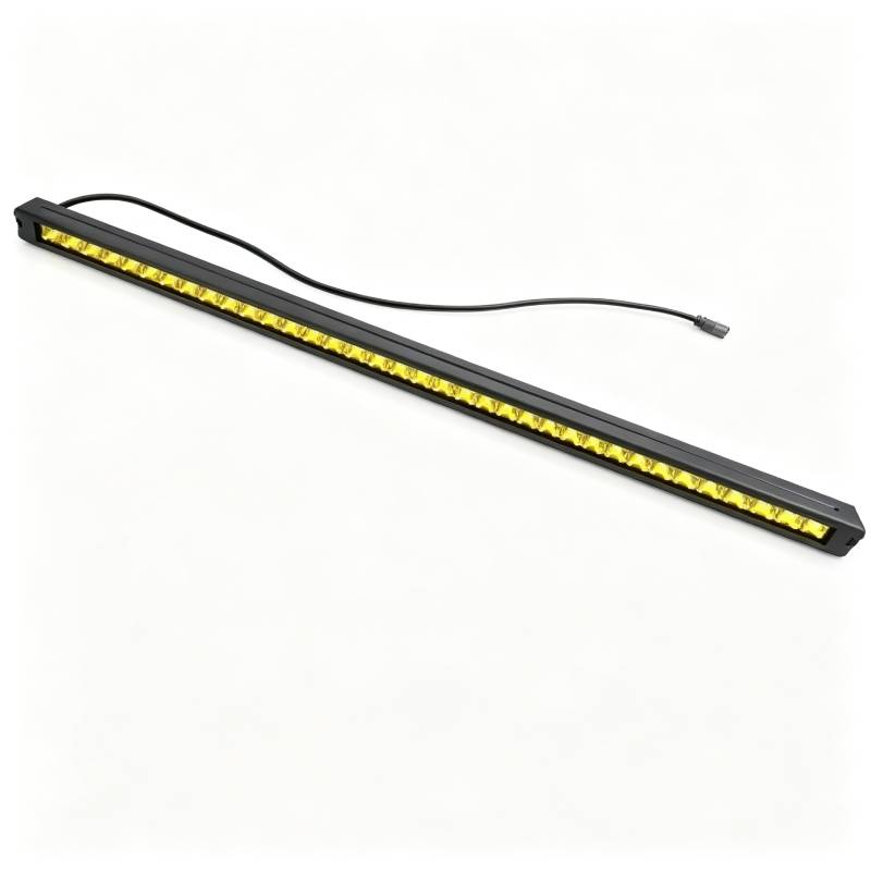 Universal Ultra-Slim Narrow LED Roof Light Bar Off-Road Roof Rack Lamp Long-range Auxiliary Driving Single Row Bright