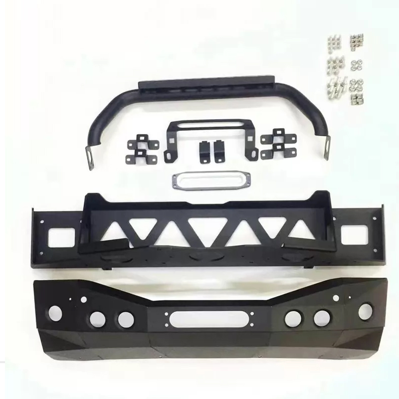 Upgraded Black Winch Mount Bracket New G-Class High-Strength Front Bumper Carrier Heavy Duty Off-Road Overlanding Recovery Winch