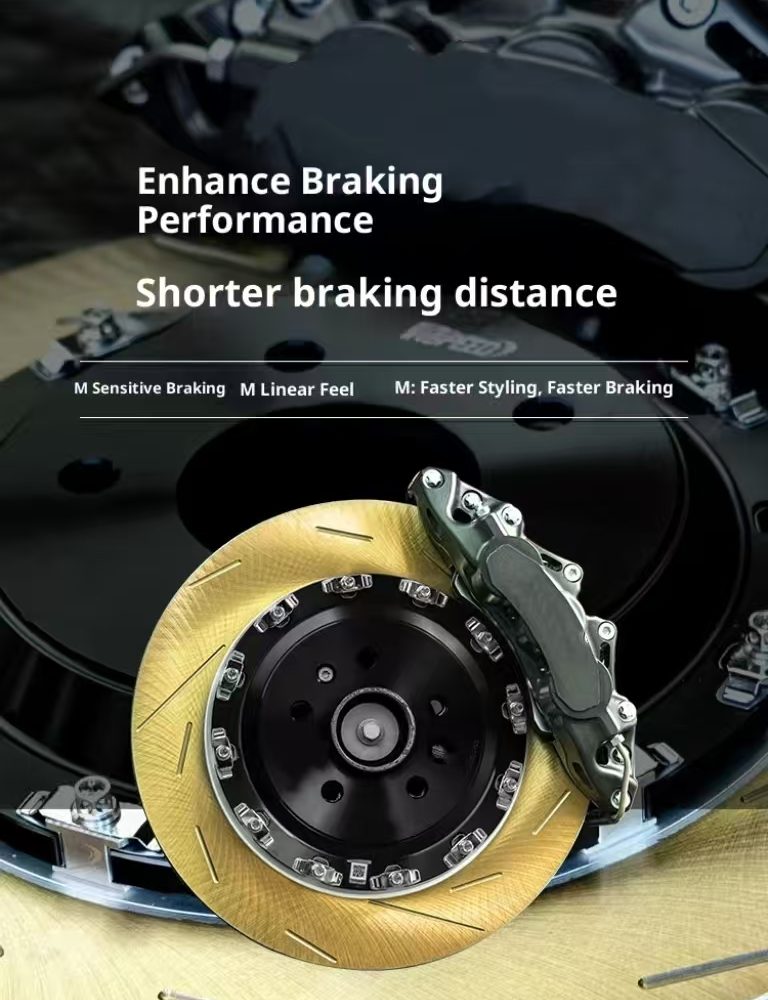Brake Assembly New Competition Edition TR6 Six-Piston Set 2023 Compatible with S3 for M2 E90