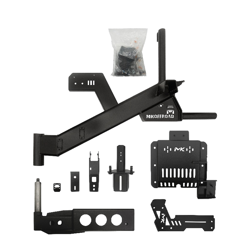 Equation Leopard 5 Linkage Spare Tire Rack New Condition Rear Bumper