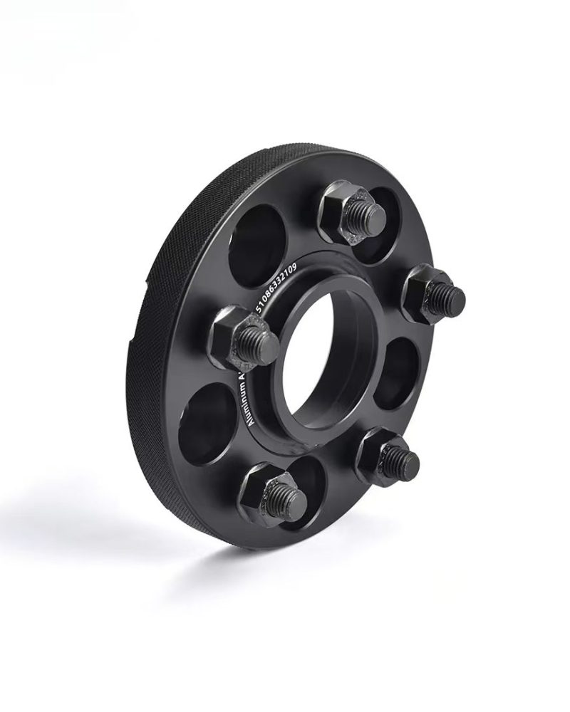 Forged Alloy Wheel Adapters Spacers for Focus Mondeo 20mm 15mm Taps Aluminum Material Black Finish Retrofit/Upgrade