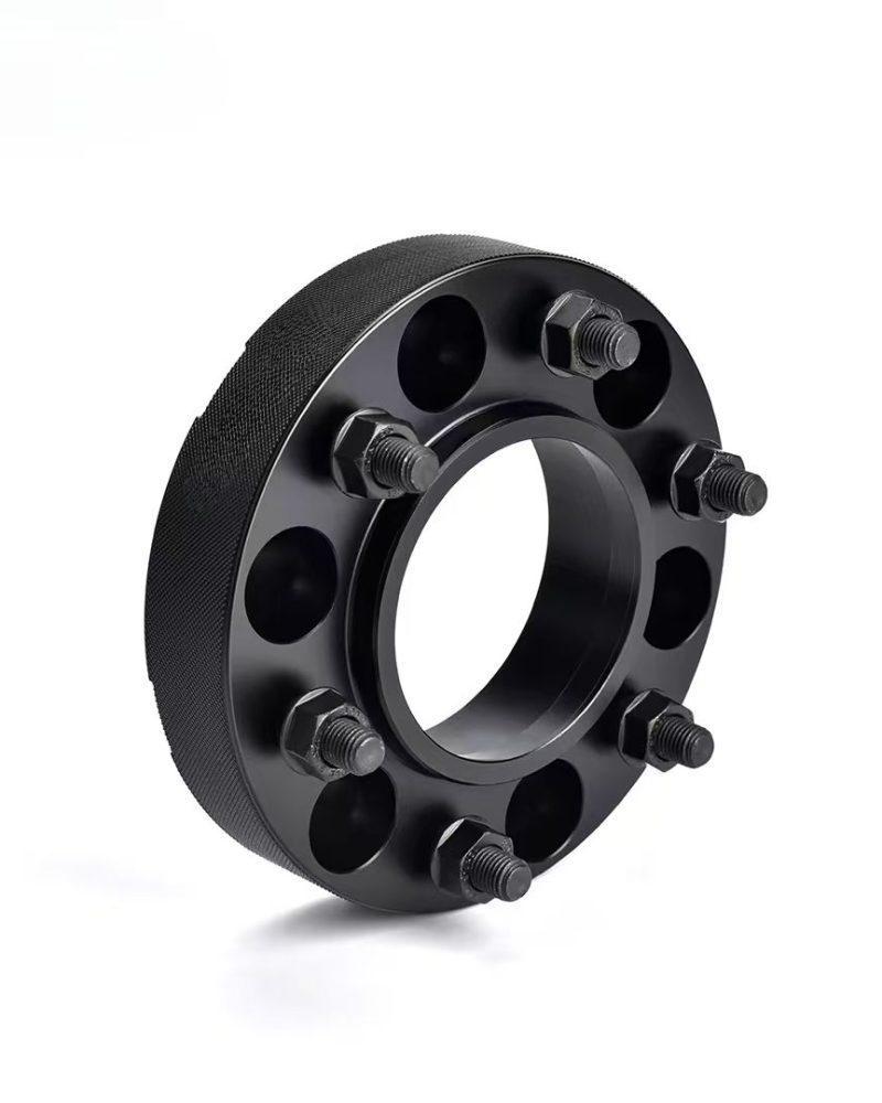 Forged Aluminum Alloy Wheel Adapters Spacers 40mm ET Black Finish 139.7mm PCD 25-50mm Thickness 6-Hole Retrofit/Upgrade