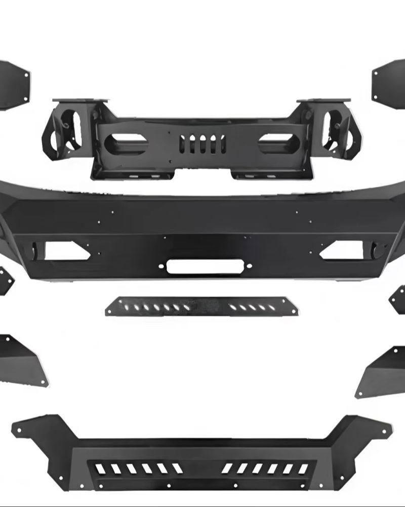 Front Bumper for Fangchengbao 5 Aluminum Magnesium Alloy Black High-Strength Protection Worry-Free Off-road New Smart