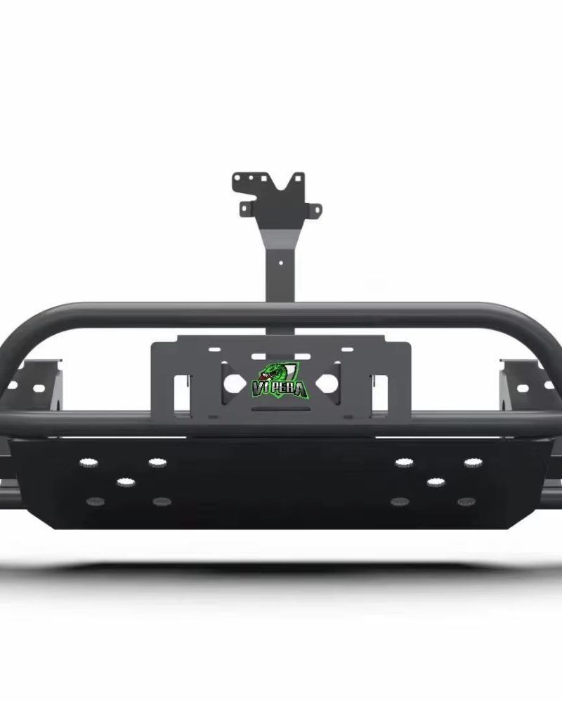 Front Bumper High Cut Version Cayenne 955/957/958 Carbon Steel 6mm Black Performance Parts New Offroad