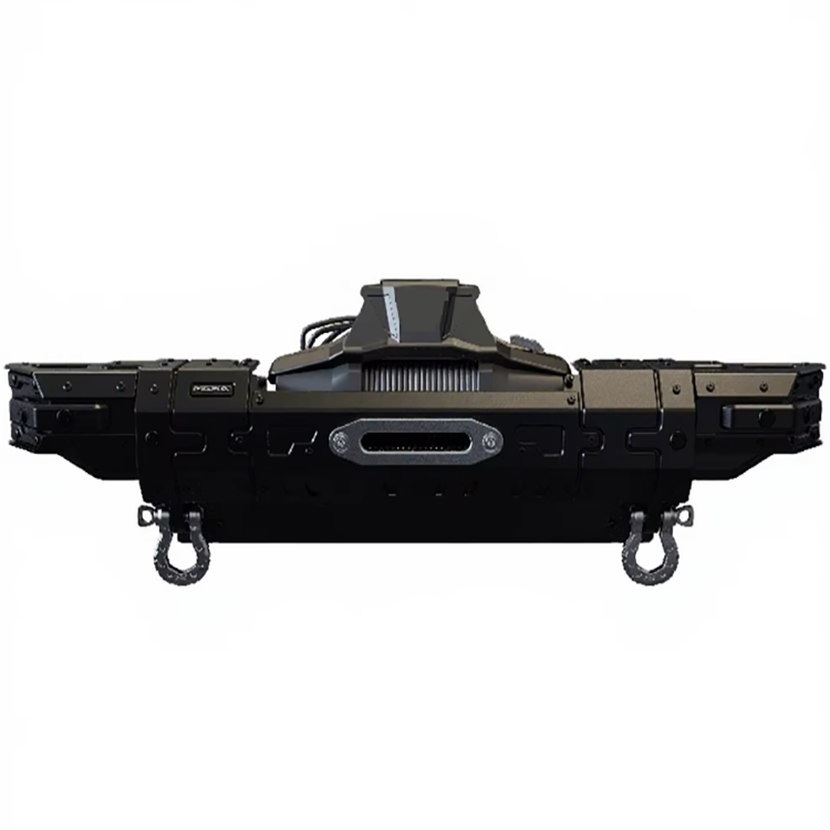Industrial WranglerJL Starship Series Auto Parts Front Rear Side Craft Bumper Set in Steel Compatible