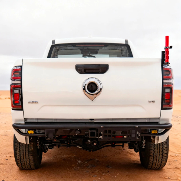 New 2025 Artillery 3.0 Gear Ratio Rear Bumper Rear Guard Bar Artillery V6 Carbon Steel Material Black