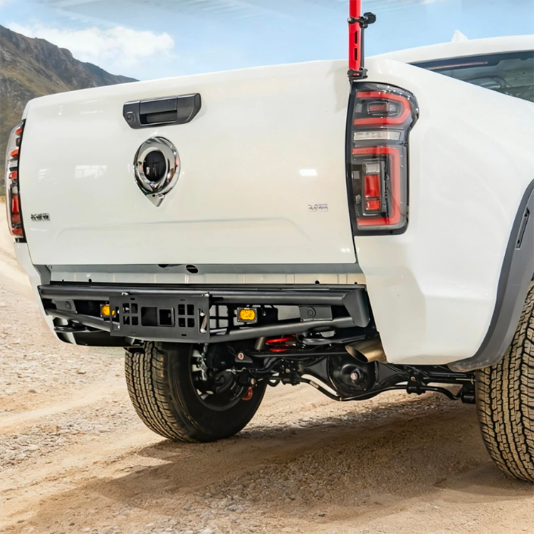 New 2025 Artillery 3.0 Short Rear Bumper Rear Guard Bar V6 Carbon Steel Material Black No Light Included