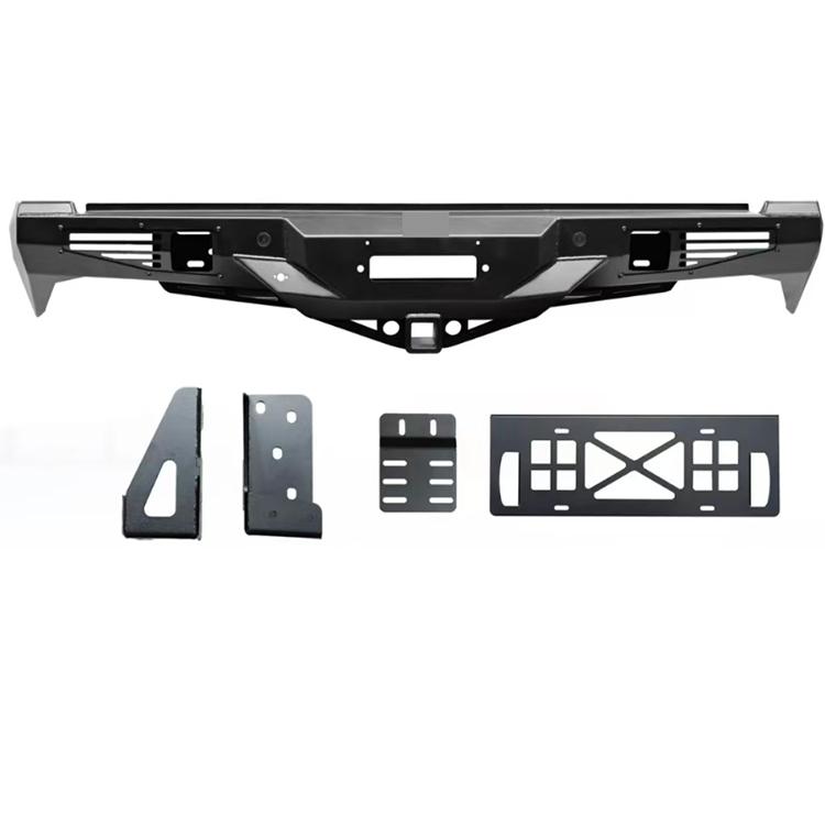 New Artillery Rear Bumper Winch Carbon Steel Black Modified Wear-Resistant Protective Durable Upgrade