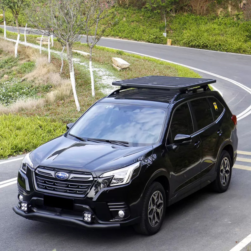 New Off-Road Side Bumper for Forester 2019-2025 304 Stainless Steel OEM Electrophoresis & Black Painting Finish