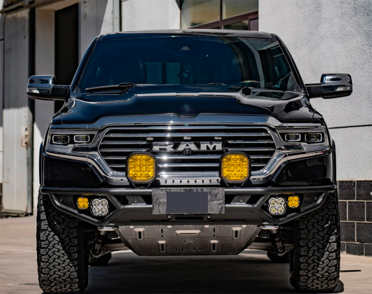 New for 2019 Guardian Front Bumper Carbon Steel Protective Bar Enhanced Protection Scratch-Resistant Sturdy Stylish Safe