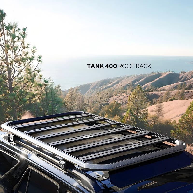 Y Design Aluminum Alloy Roof Cargo Platform Heavy Load Roof Luggage Rack Basket for Off Road SUV Exterior Upgrade