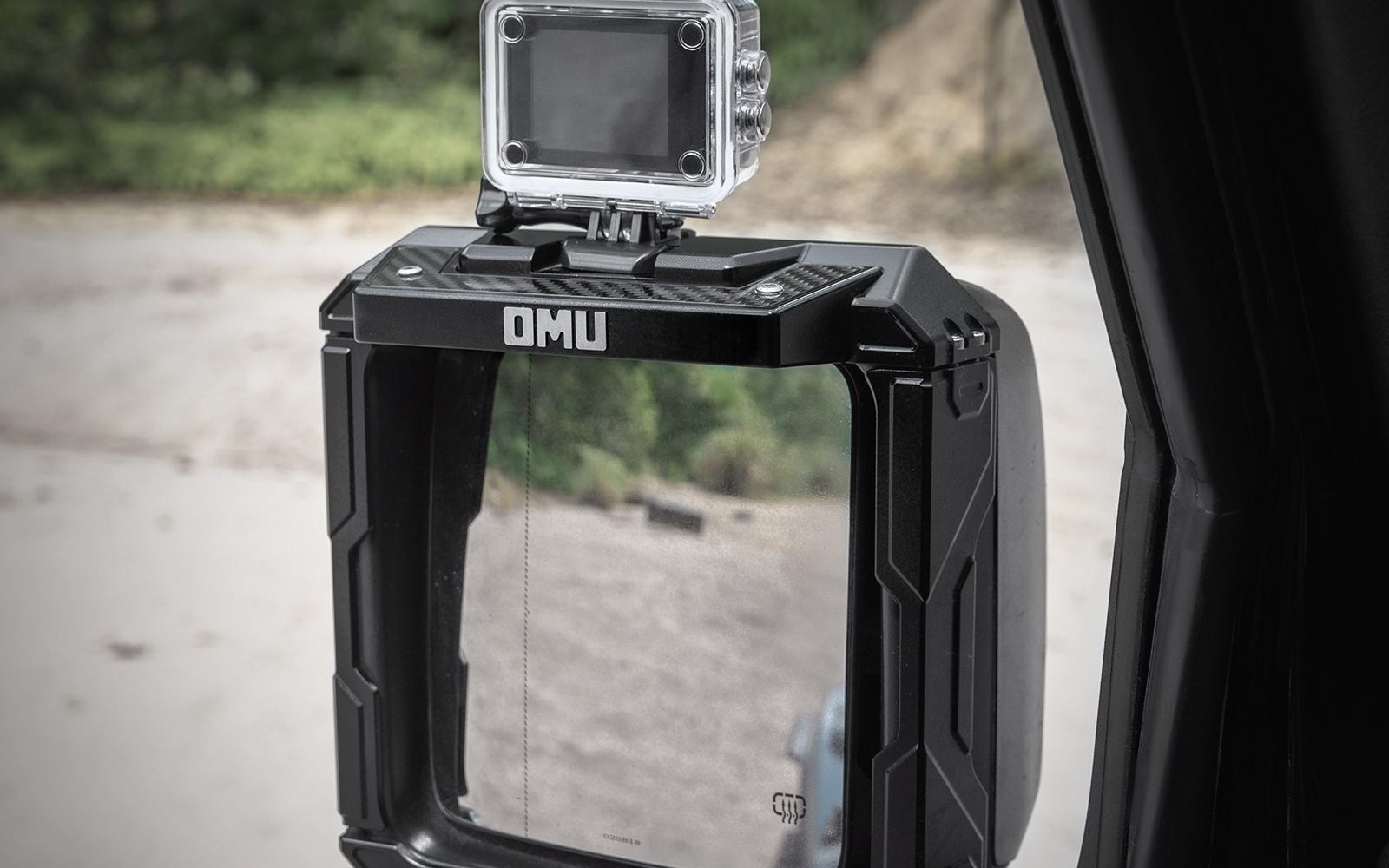 OMU Genesis Rearview Mirror Cover For Jeep Wrangler JL/Gladiator JT