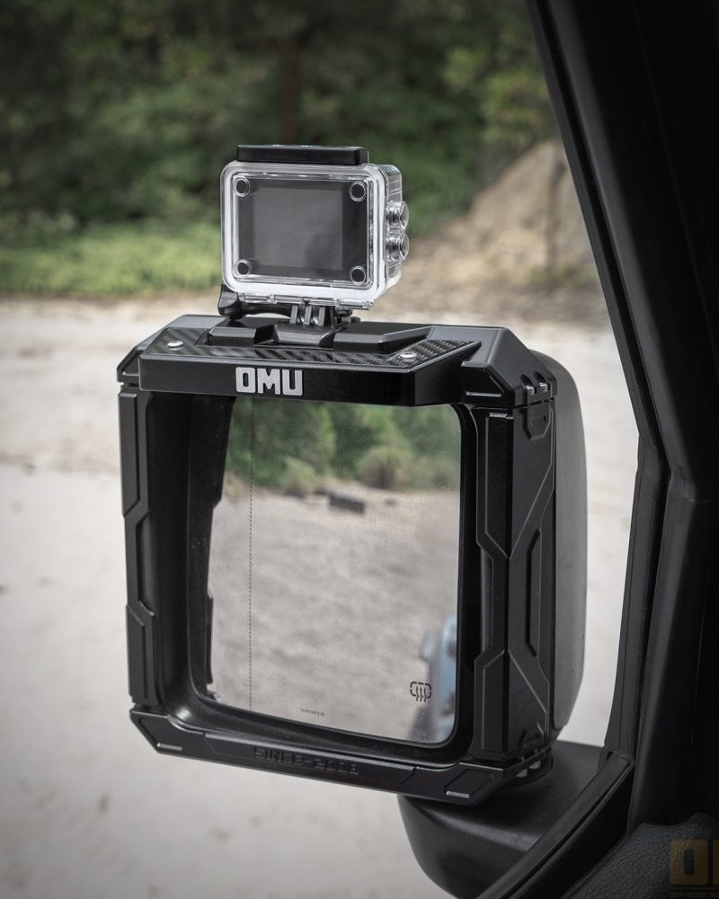 OMU Genesis Rearview Mirror Cover For Jeep Wrangler JL/Gladiator JT