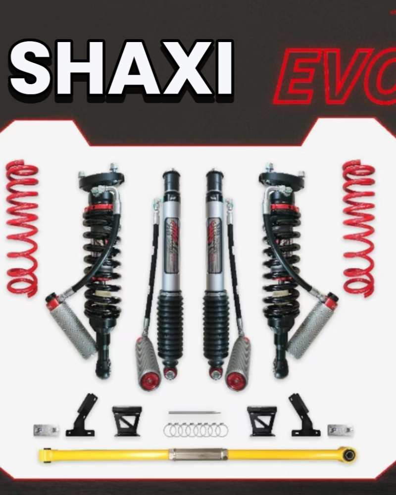 Toyota Fortuner EVO 65 SHAXI Nitrogen-Filled Adjustable Shock Absorbers(2 inches)