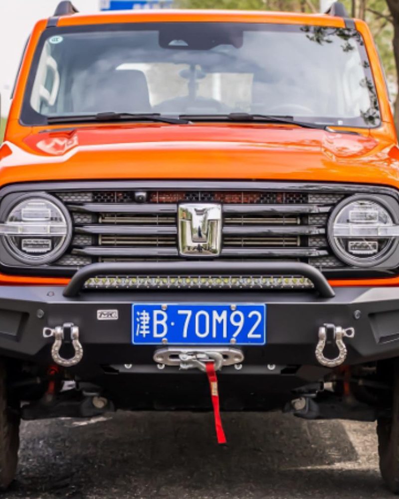 GWM TANK300 MK Sharp Front Bumper (Single Light)