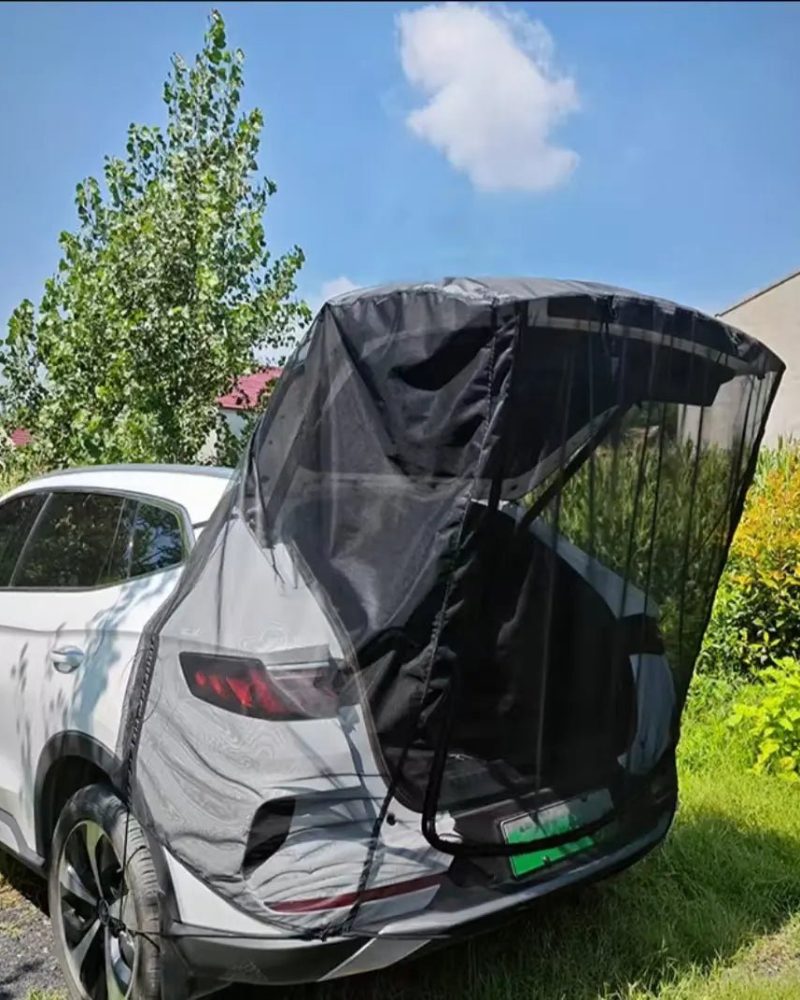Car Tailgate Camping Mesh Screen for Tesla