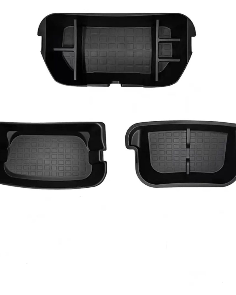 Double-Layer Rear Front Storage Box For Tesla Model 3+/Y