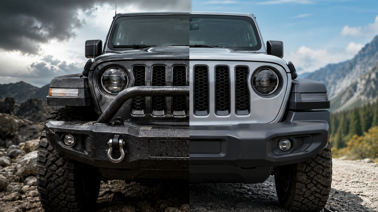Jeep Steel Bumper vs Plastic: Full Comparison (JK/JL/JT)