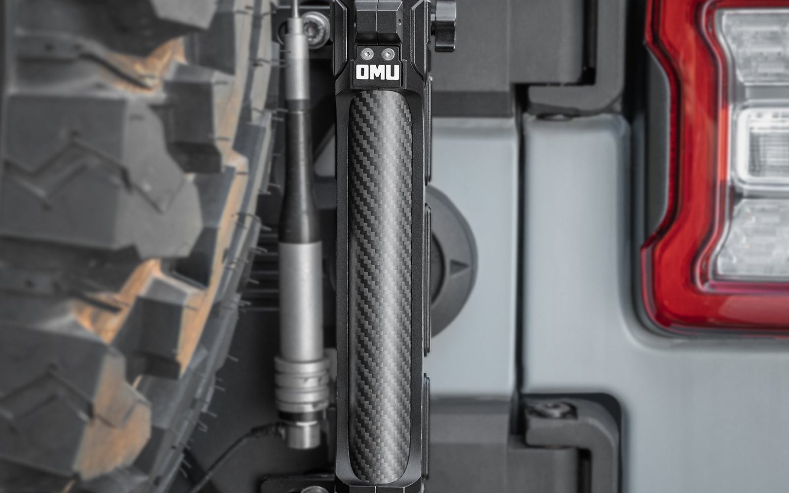 OMU Genesis Flagpole Holder Bracket for Jeep Wrangler JK JL