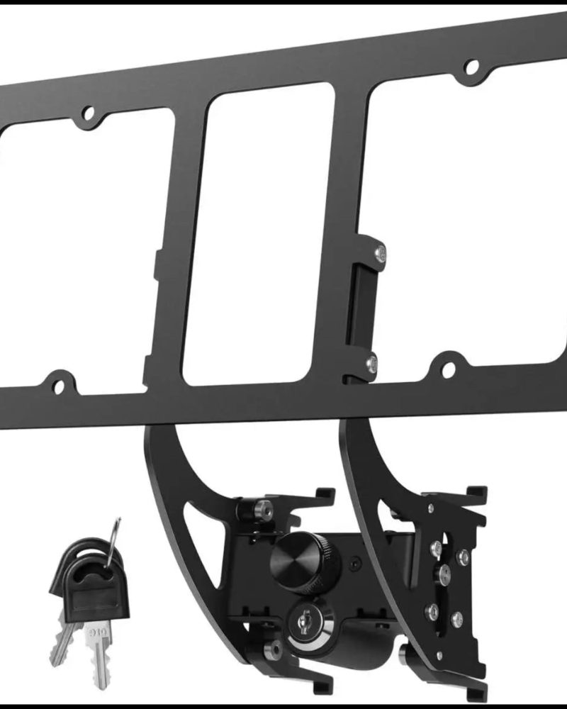 Tesla Model 3/Y Aluminum License Plate Frame with Lock