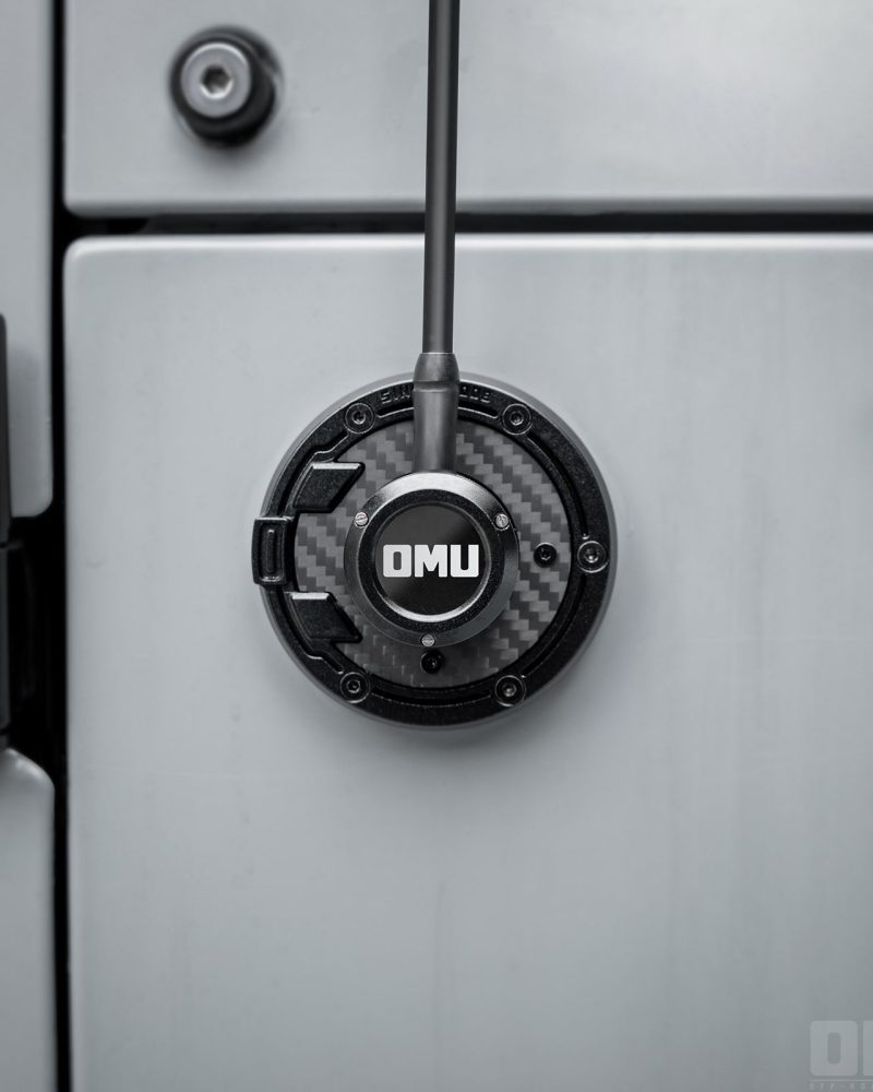 OMU Genesis Antenna Base Cover for Jeep Wrangler JK JL JT