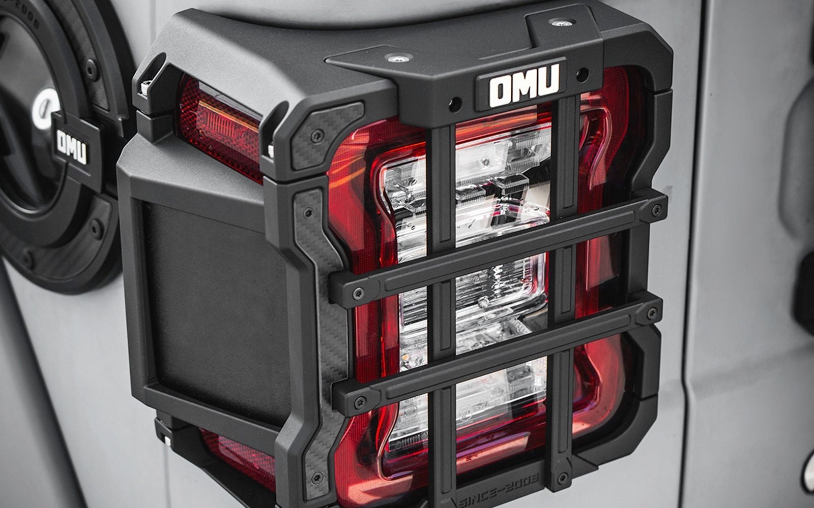 OMU Genesis Taillight Guard Cover For Jeep Wrangler JL